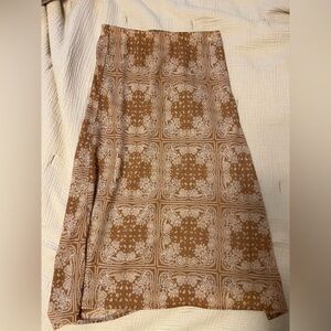 nordstrom/bp midi paisley skirt